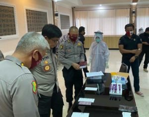 Kapolda Sulut Bersyukur, Hasil Rapid Test 51 Anggota Timsus Maleo Nonreaktif