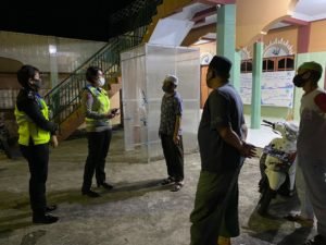 Pimpin Patroli Skala Besar di Minahasa Utara, Mangelep Berikan Pemahaman Bahaya Covid-19 ke Masyarakat