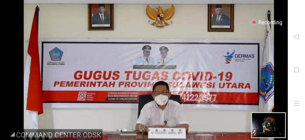 Update Positif Covid-19 di Sulut Bertambah 30 Orang, Jumlah Kasus Menjadi 180