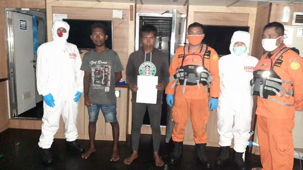 Mati Mesin di Perairan Maluku Utara, Kapal KM Nadine 01 di Evakuasi Tim Rescue