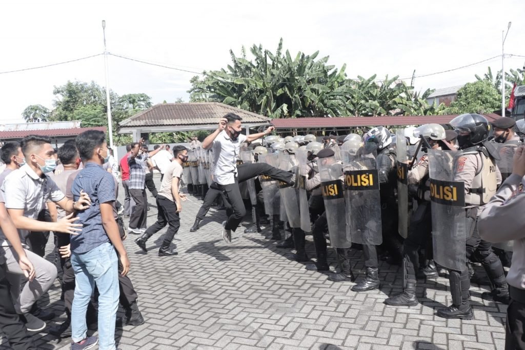 Polda Sulut Gelar Simulasi Pengamanan Pilkada