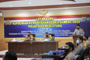 Begini Harapan Kapolda Sulut Saat Buka Latpraops Zebra Samrat 2020