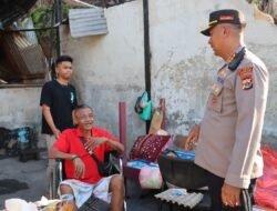 Kapolresta Bersama Ketua Bhayangkari Kunjungi Personel Terdampak Musibah Kebakaran