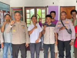 Pendekatan Polres Keerom Kepada Masyarakat, Kasat Binmas Sambang di Kampung Dukwia