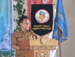 Pj Bupati Hadiri Pelantikan Pengurus Ikatan Bidan Indonesia Cabang Maluku Tengah