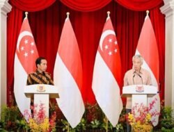 Presiden Joko Widodo Melaksanakan Kunjungan Kenegaraan Ke Singapura