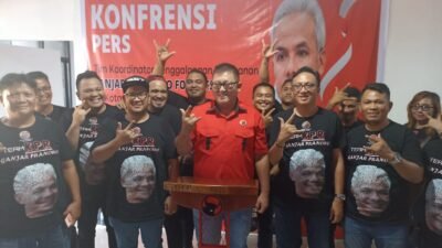 Tim KPR Targetkan 85 Persen Ganjar Pranowo Menang di Manado