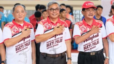 Kapolda Sulut Cup Tahun 2023, di Ikuti 30 Tim Bola Voli se-Sulawesi Utara