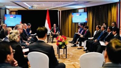 Presiden Joko Widodo Melakukan Pertemuan Dengan Sejumlah Pemimpin Perusahan Terkemuka di Australia