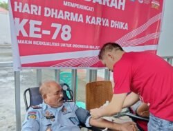 Untuk Kemanusian Lapas Amurang Menyumbangkan 44 Kantong Darah