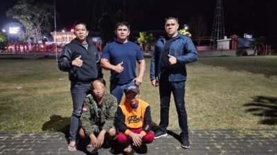 Polres Minahasa Bekuk Dua Pria Pelaku Judi Togel