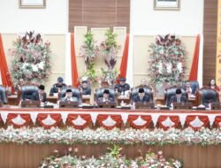 DPRD Sulut Gelar Paripurna Mendengarkan Pidato Presiden RI Dalam Rangka HUT Proklamasi Ke-78