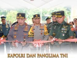 Kapolri Bersama Panglima TNI Resmikan Kantor Polda Maluku Yang Baru