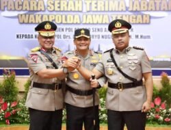 Kapolda Jateng Irjen Pol Ahmad Luthfi Sertijab Waka Polda, 3 PJU dan 9 Kapolres