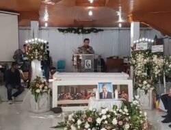 Penasehat KKK Sampaikan Sambutan Saat Ibadah Pemakaman Gembala GPdI Kalasey Satu