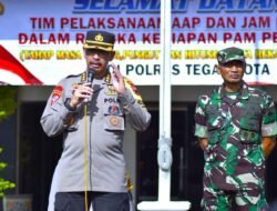 Pastikan Kesiapan Pasukan Power On Hand : Karo Ops Polda Jateng Sidak ke Polres Tegal Kota dan Pemalang