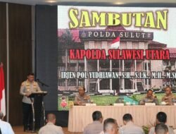 Kapolda Sulut Irjen Pol Yudhiawan, Buka Rakerwas Itwasda dan Bidpropam Tahun 2024