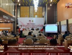 KPU Sulut dan BIN Gelar Rapat Koordinasi Antisipasi Ancaman Pilkada 2024