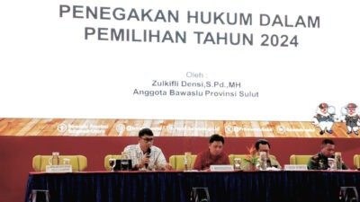 Pengawasan Pilkada: Zulkifli Densi Jelaskan Strategi Bawaslu di Rapat Koordinasi Bitung