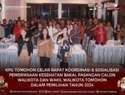 KPU Tomohon Siapkan Pemeriksaan Kesehatan untuk Bakal Calon di Pilkada 2024