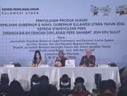 Pilkada Sulut 2024 Penyuluhan Hukum untuk Jurnalis Demi Pemilu yang Fair dan Bebas