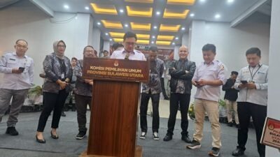 Bawaslu Sulut Fokus Pengawasan Langsung Saat Pendaftaran Bapaslon Pilkada 2024