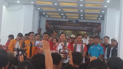 Ketua KPU Sulut Nyatakan Berkas Steven Kandouw dan Denny Tuejeh Lengkap untuk Pilkada 2024