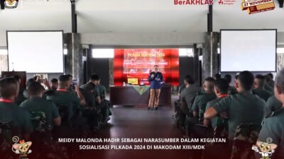 Meidy Malonda Jelaskan Persiapan Pilkada 2024, dan Netralitas TNI Dalam Pilkada