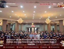 KPU Sulut Gelar Sosialisasi Tahapan Pilkada 2024 untuk Generasi Muda