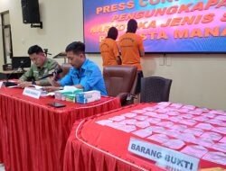 Satresnarkoba Polresta Manado Berhasil Mengamankan 151 Gram Sabu