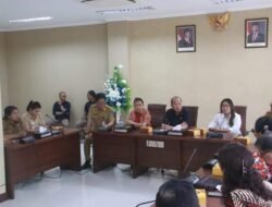 Niklas Silangen Bersama Jajaran Menerima Kunjungan Kerja Anggota DPRD Kabupaten Sitaro