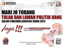 Mari Jo Torang Tolak dan Lawan Politik Uang dalam Pemilihan Serentak 2024