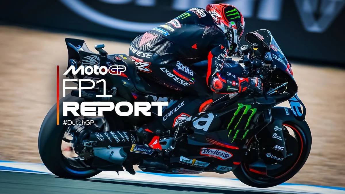 Marco Bezzecchi Menggila di FP1 MotoGP Assen, Marc Marquez Terjatuh, Persaingan Memanas di Papan Atas