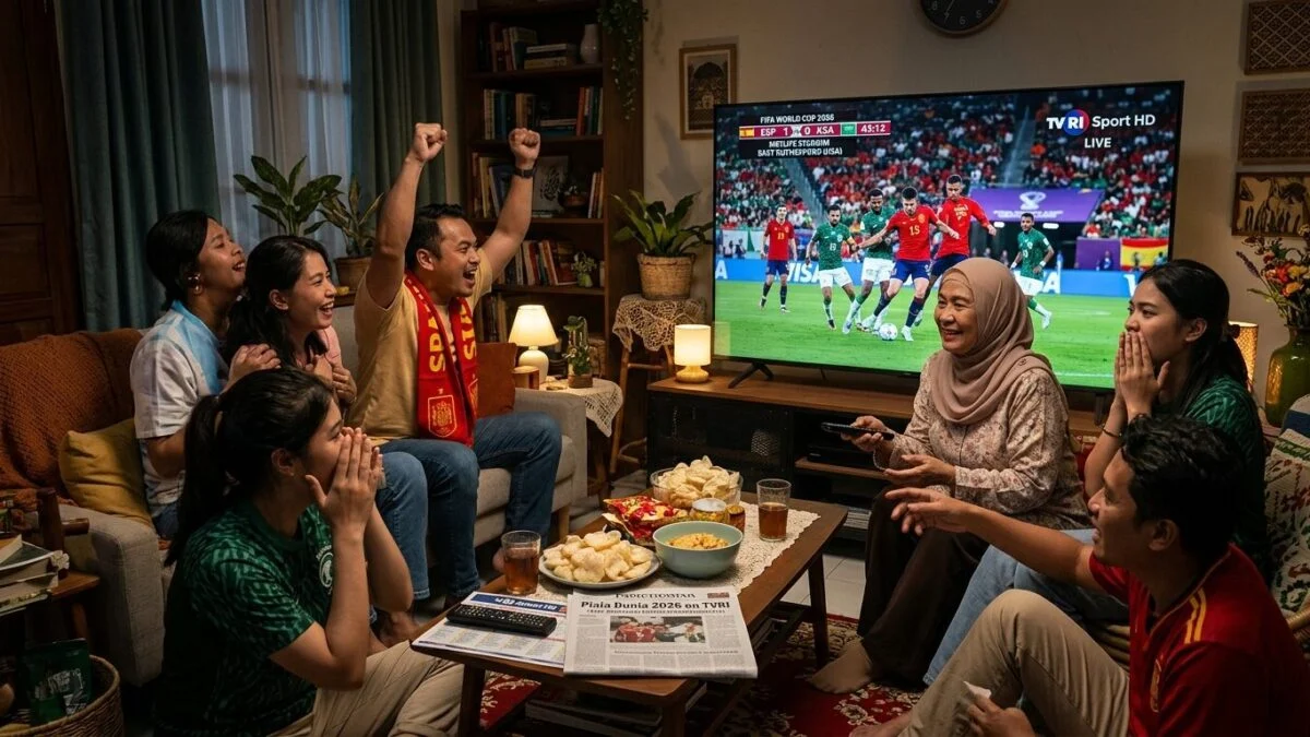 Siaran Langsung Piala Dunia 2026: Spanyol vs Arab Saudi Tayang Gratis di TVRI Sport HD, Simak Cara Nontonnya