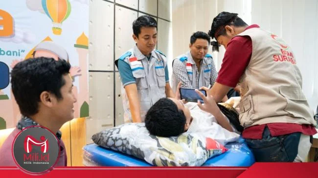 Wujud Nyata Kepedulian Sosial, YBM PLN UP3 Surabaya Selatan Gelar Khitan Massal Gratis untuk 91 Anak