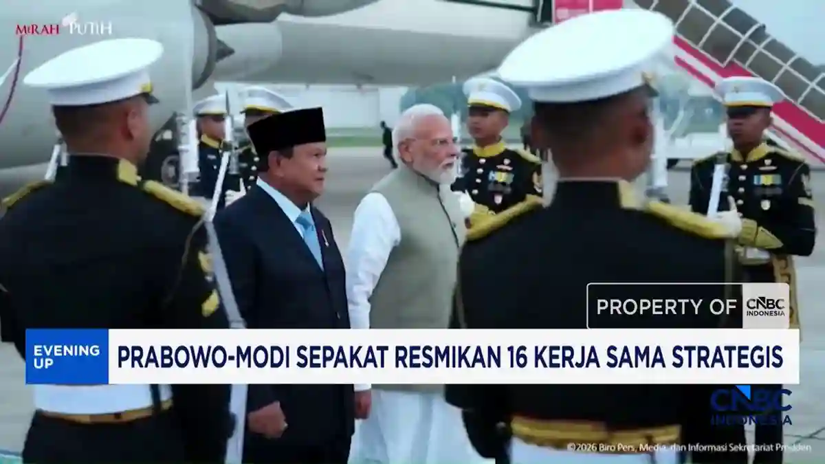 Diplomasi Jitu Prabowo-Modi: 16 Kesepakatan Strategis Perkuat Kemitraan RI-India