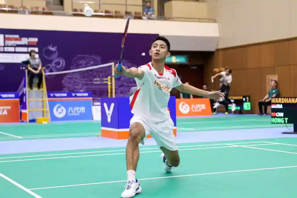 Jegal Radithya Bayu Wardhana di Asia Junior 2026, Tian Yue Hong Melaju ke Perempat Final