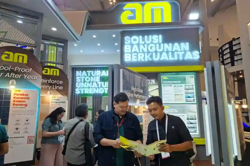 AM Mortar Sasar Ribuan Pengunjung di IndoBuildTech 2026, Perkuat Jaringan Bisnis Konstruksi Nasional