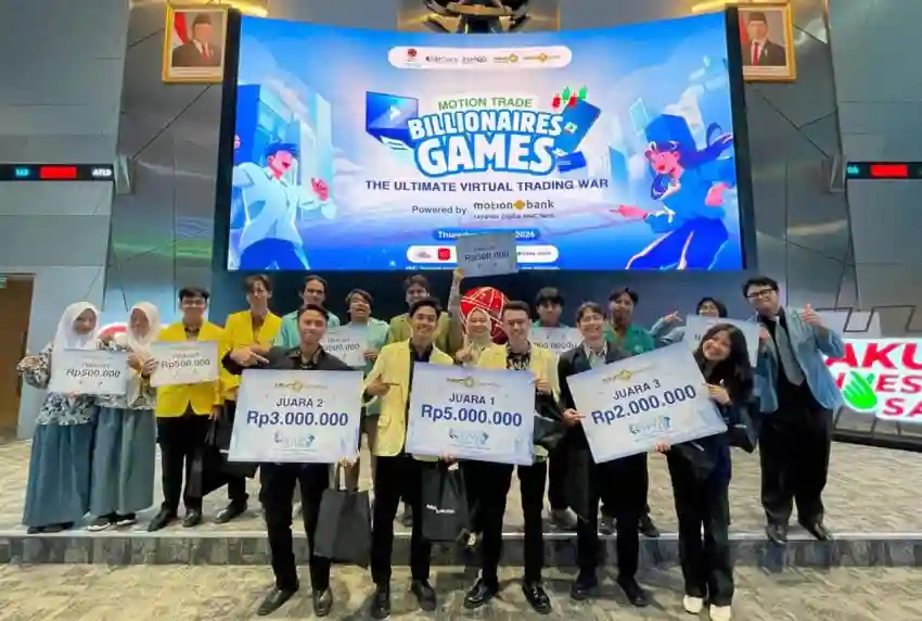 MNC Sekuritas Cetak Sejarah: Grand Final MotionTrade Billionaires Games 2026 Pecahkan Rekor Antusiasme Investor Virtual