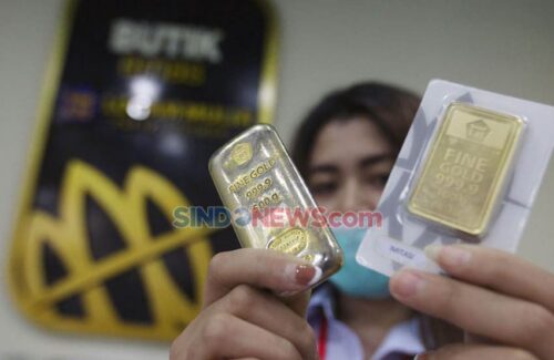 Kilau Emas Antam Meroket Jelang Akhir Pekan, Tembus Rp2,65 Juta per Gram
