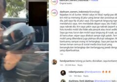 Aksi Brutal Pengemudi Calya: Spion dan Wiper Mini Cooper Hancur Lebur Akibat Tak Diberi Jalan