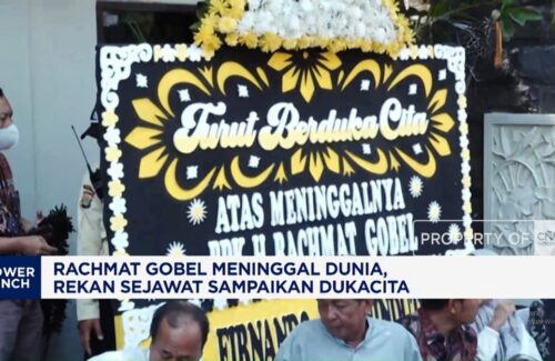 Kabar Duka: Rachmat Gobel Berpulang, Dunia Politik Berduka Cita Mendalam