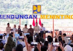Presiden Prabowo Resmikan 5 Bendungan, AHY Soroti Penguatan Ketahanan Nasional