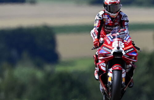 Rahasia Grip Alex Marquez Diburu Pecco Bagnaia Usai Sprint MotoGP Sachsenring
