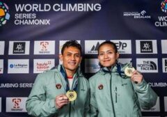 Spektakuler! Veddriq Leonardo & Desak Rita Sabet Emas Kejuaraan Dunia Panjat Tebing Chamonix 2026