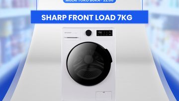 Serbu Transmart 12 Juli 2026: Mesin Cuci Sharp 7kg Laris Manis, Potongan Harga Menggoda!