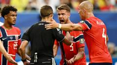 Kontroversi Gol Penyeimbang Inggris ke Gawang Norwegia: Bola Menyentuh Spidercam?