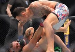 Dramatis! Holloway Raih Kemenangan TKO atas McGregor di UFC 329, Sang Petarung Tersandung Cedera Lutut