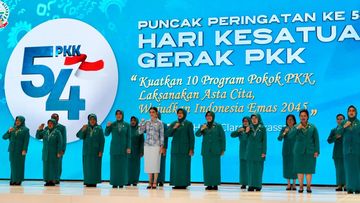 Tri Tito Karnavian: 10 Program PKK Kunci Wujudkan Indonesia Emas 2045