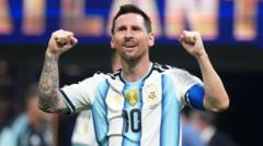 Momen Bersejarah: Lionel Messi Siap Hadapi Inggris untuk Pertama Kali
